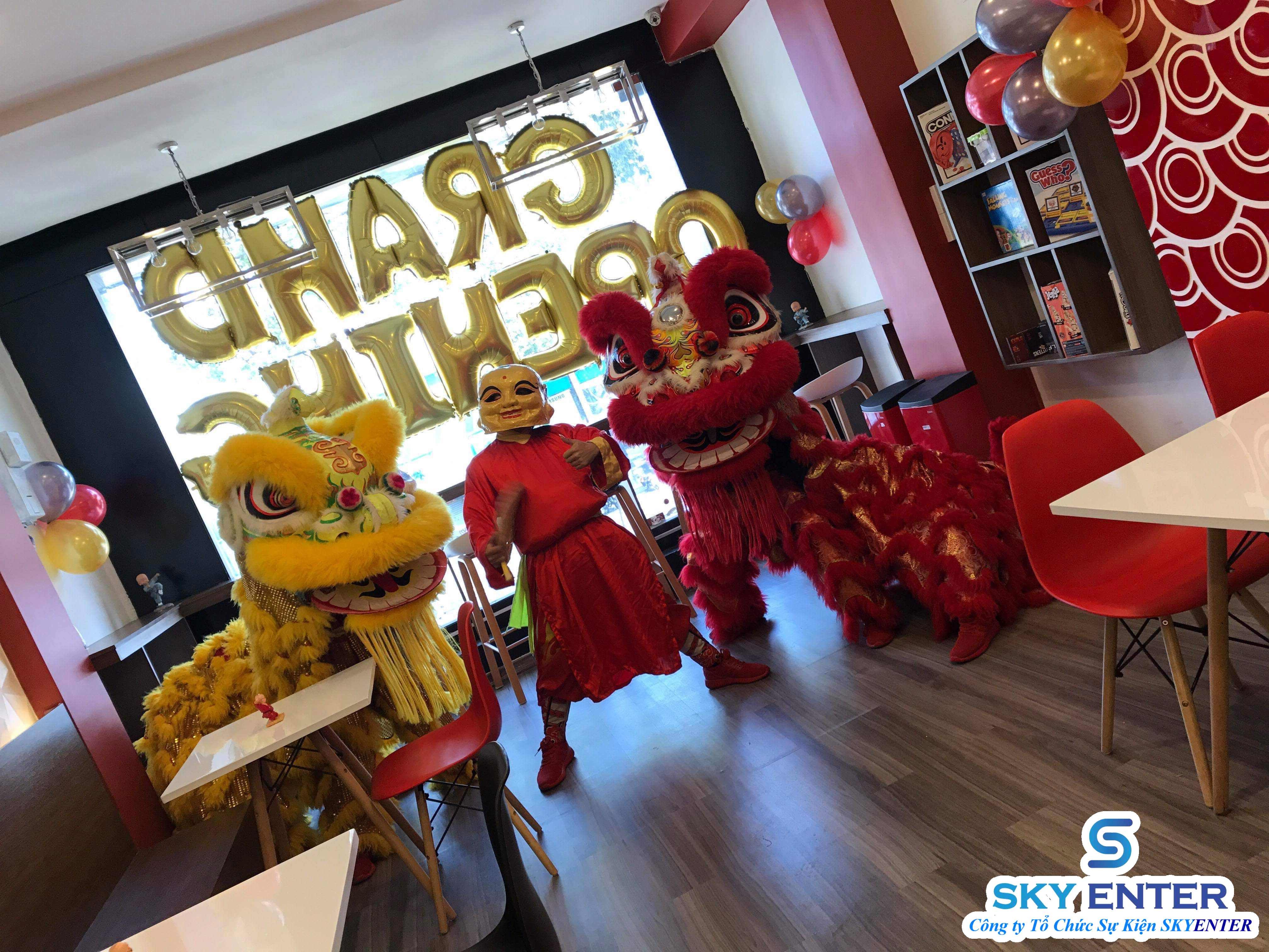 tổ chức sự kiện khai trương kungfu tea